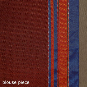 Silk cotton khun saree with ilkal pallu chikki paras border