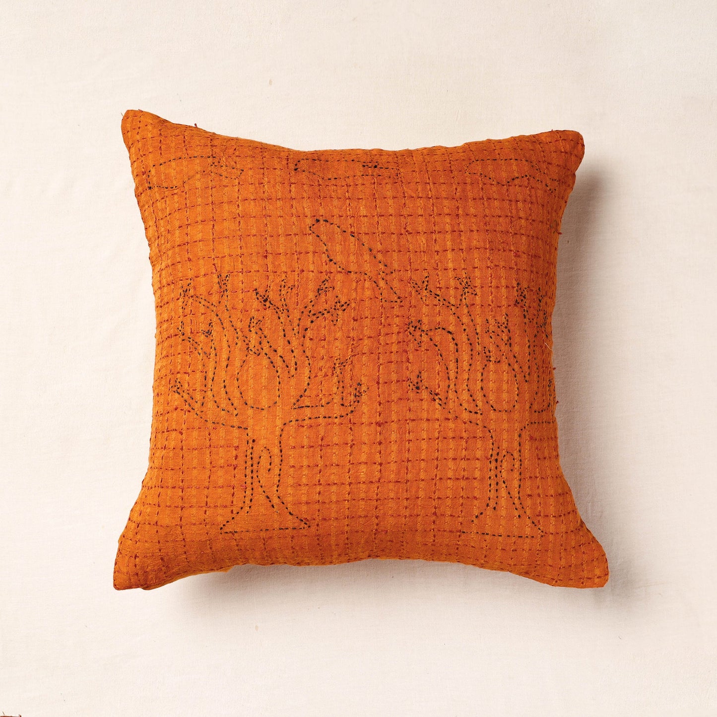  Tagai Work Cotton Cushion Cover (16 x 16 in) Online at iTokri.com
