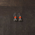 Taniya german silver jhumki earrings - handcrafted