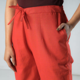  Plain Dyed Cotton Relaxed Fit Pant 