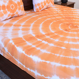 Buy Tie & Dye Cotton Double Shibori Bed Sheet Set