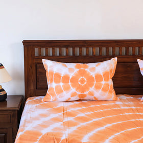 Buy Tie & Dye Cotton Double Shibori Bed Sheet Set