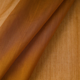 Orange - Traditional Chanderi Silk Cotton Handloom Fabric 11