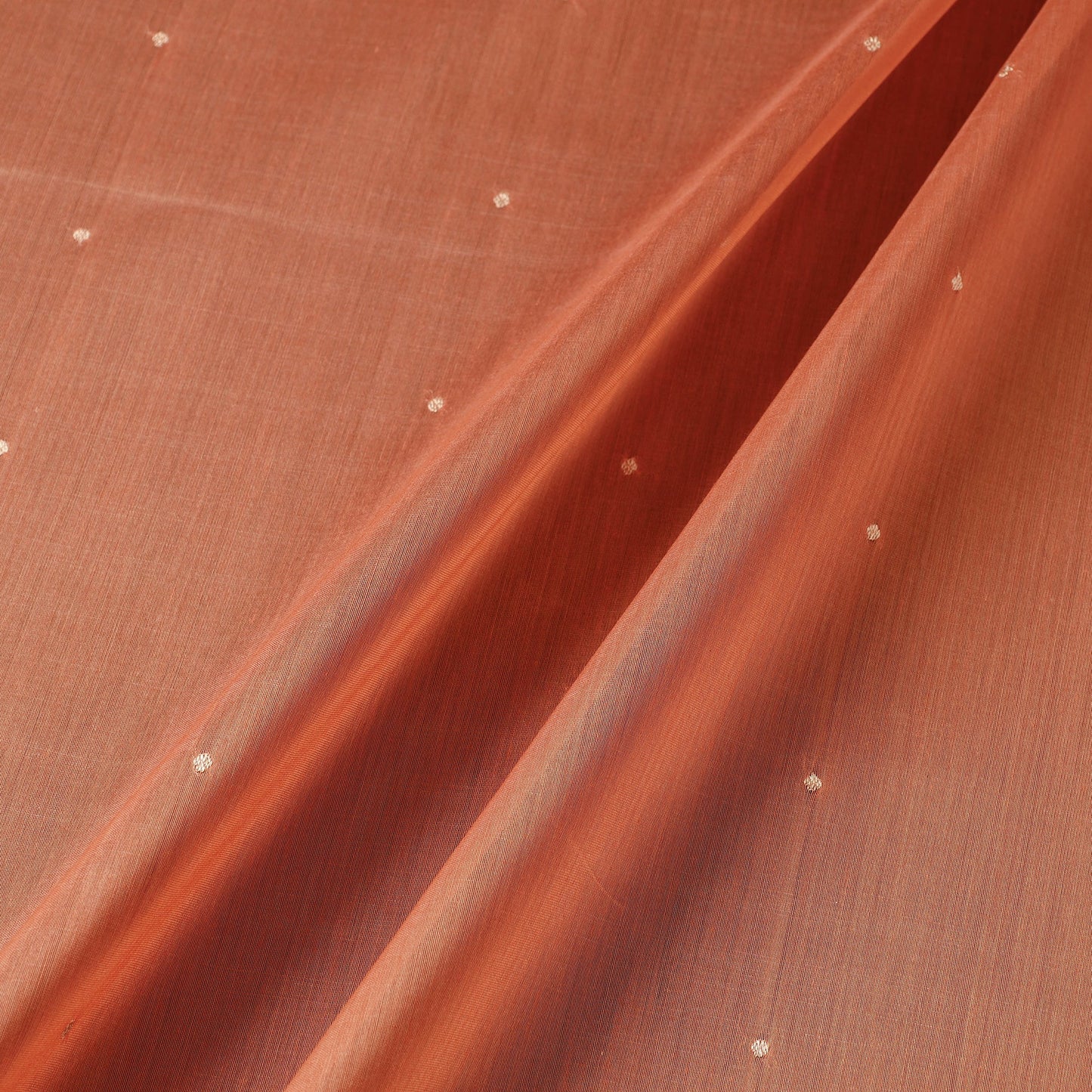  Traditional Chanderi Silk Handloom Zari Buti Fabric 