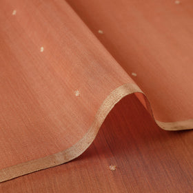  Traditional Chanderi Silk Handloom Zari Buti Fabric 