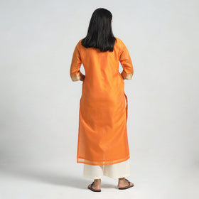 Buy Traditional Maheshwari Handloom Silk Cotton Kurta with Dupatta Set Online at iTokri.com