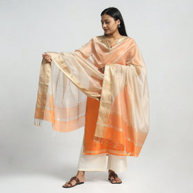 Buy Traditional Maheshwari Handloom Silk Cotton Kurta with Dupatta Set Online at iTokri.com