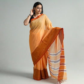  Traditional Narayanpet Mercerised Cotton Saree with Zari Border 104 