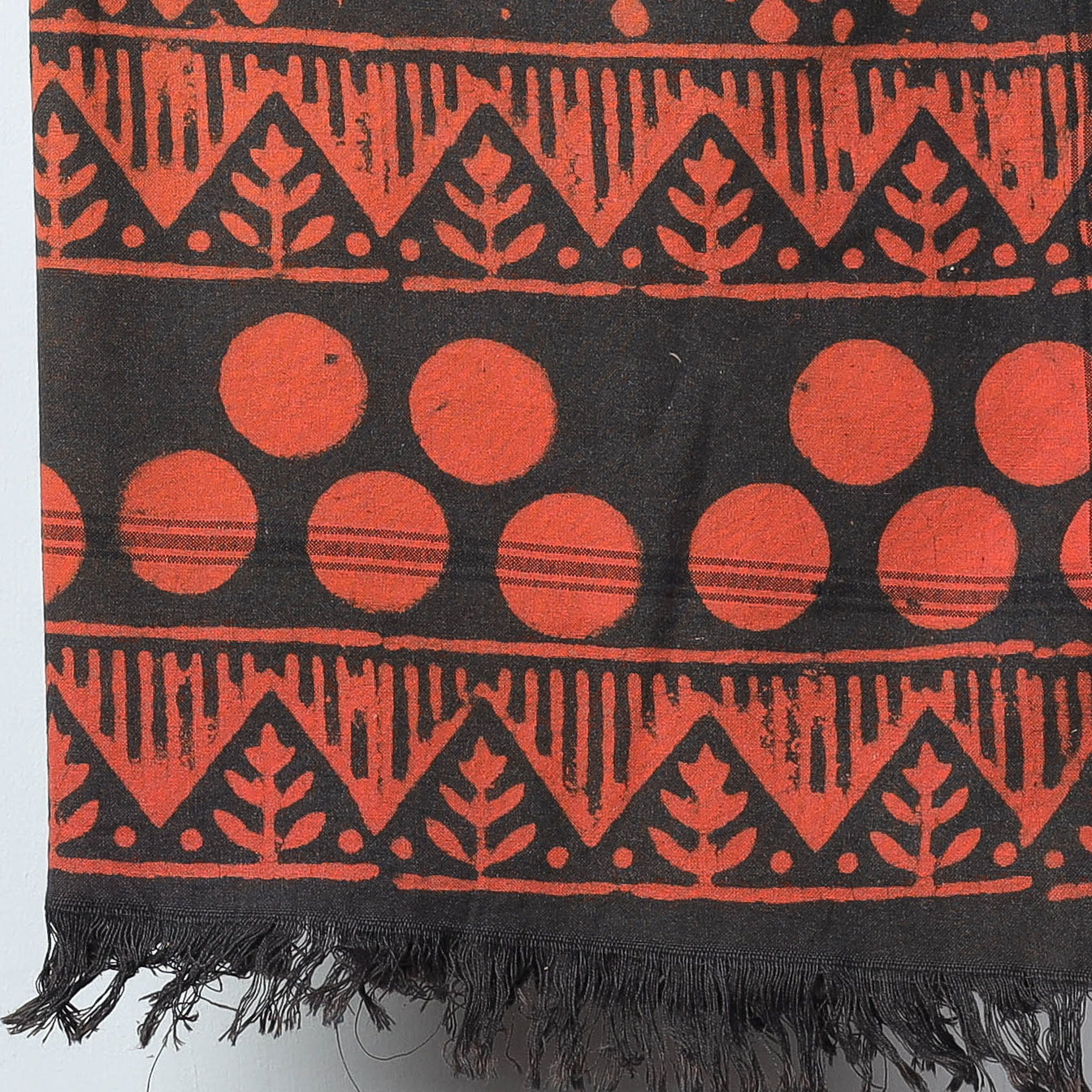 Buy Traditional Pipad Block Printing Pure Handloom Cotton Towel Online at iTokri.com