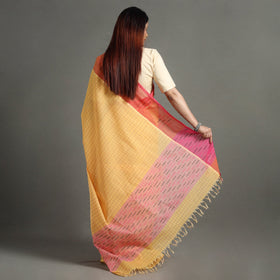  Traditional Venkatagiri Handloom Cotton Checks Saree 07 Online at iTokri.com