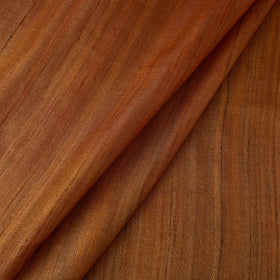 Orange - vidarbha pure tussar x ghicha silk handloom fabric