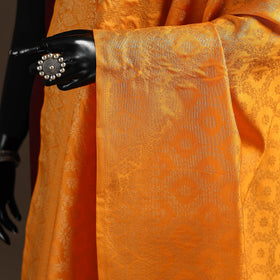 Zari work banarasi silk dupatta 21 - handcrafted