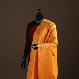 Zari work banarasi silk dupatta 21 - handcrafted