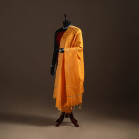 Zari work banarasi silk dupatta 21 - handcrafted