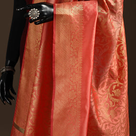 Zari work banarasi silk dupatta 31 - handcrafted