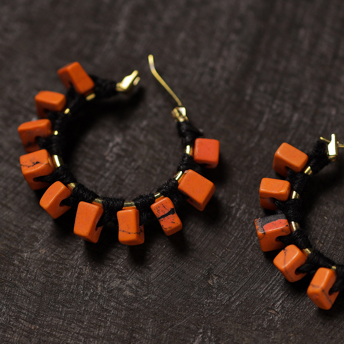 Buy  Zoya Handmade Thread & Stone Work Earrings 11 Online at iTokri.com