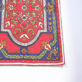 Original Chain Stitch Crewel Wool Thread Hand Embroidery Carpet 
