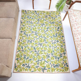 Original Chain Stitch Crewel Wool Thread Hand Embroidery Carpet