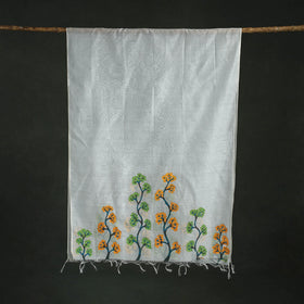 Original gond handpainted handloom chanderi silk dupatta 02