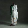 Original gond handpainted handloom chanderi silk dupatta 04