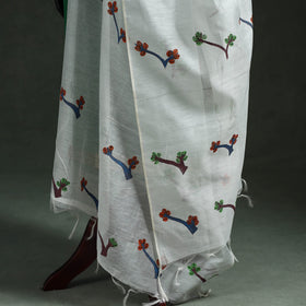 Original gond handpainted handloom chanderi silk dupatta 07