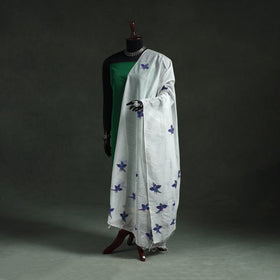 Original gond handpainted handloom chanderi silk dupatta 09