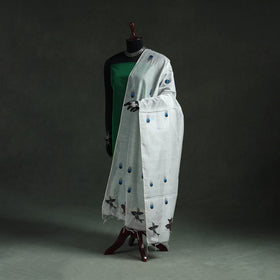 Original gond handpainted handloom chanderi silk dupatta 10