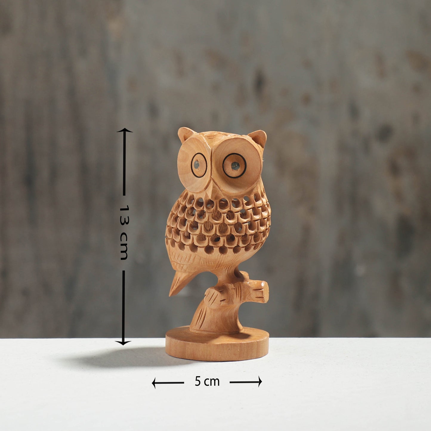 owl wood sculpture