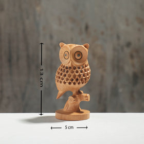owl wood sculpture