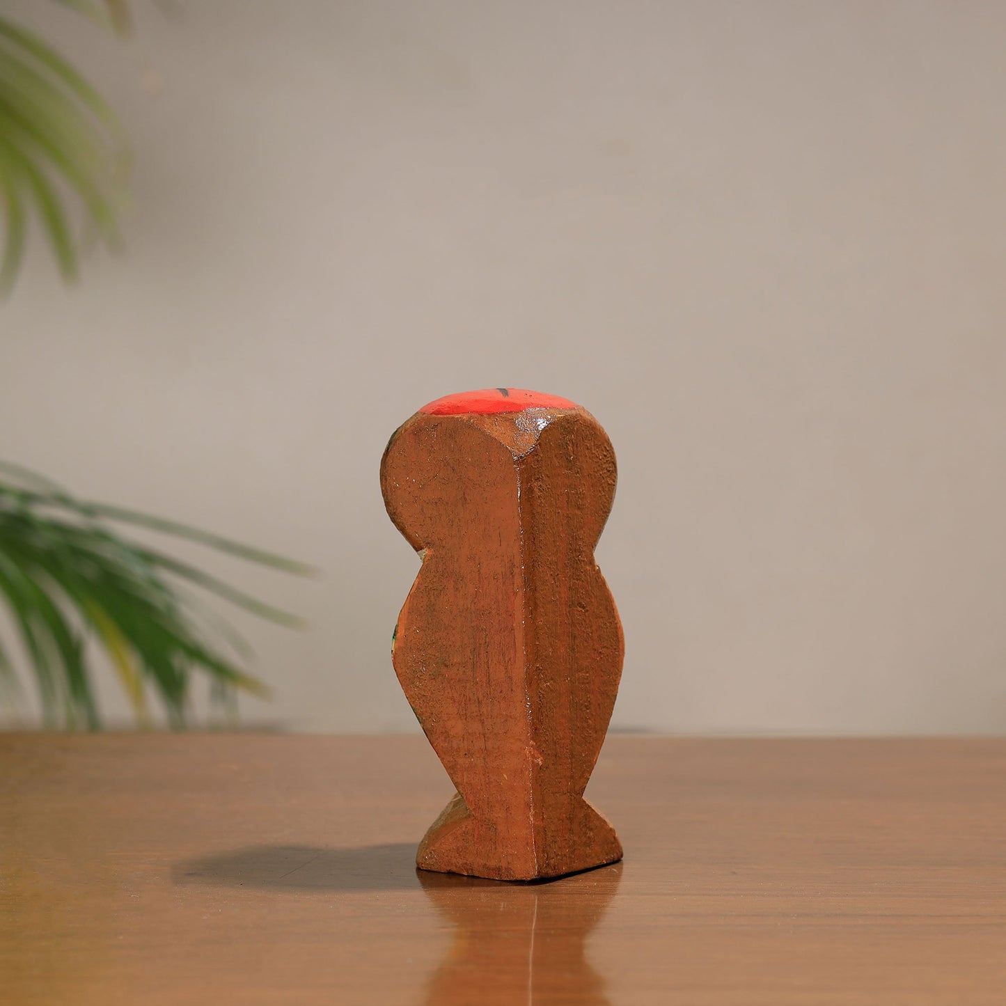 Buy Owl - Traditional Burdwan Wood Craft Handpainted Sculpture (Small) 10 Online at iTokri.com