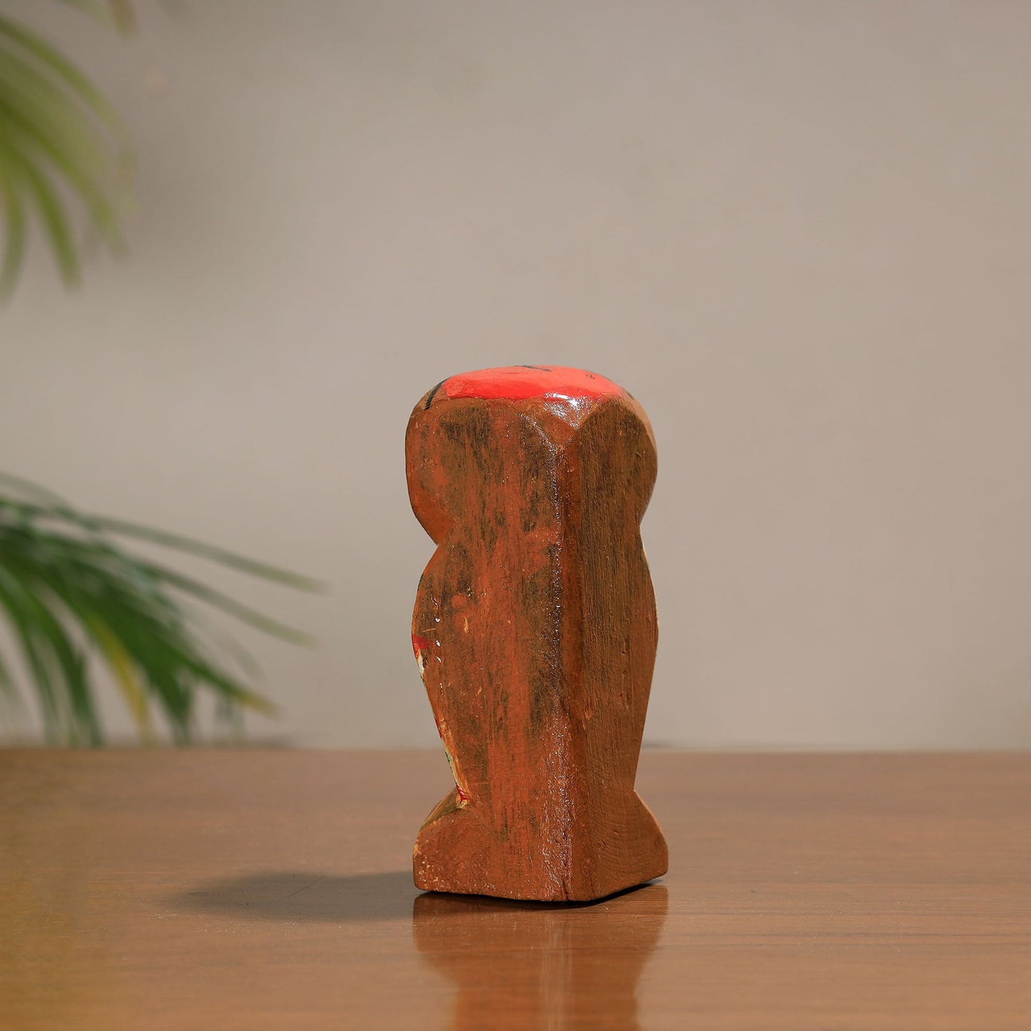 Buy Owl - Traditional Burdwan Wood Craft Handpainted Sculpture (Small) 12 Online at iTokri.com