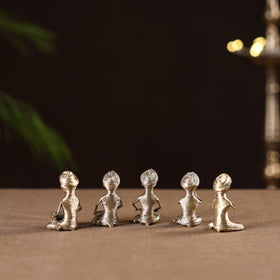 Pagdi musician - tribal odisha dokra handmade home decor