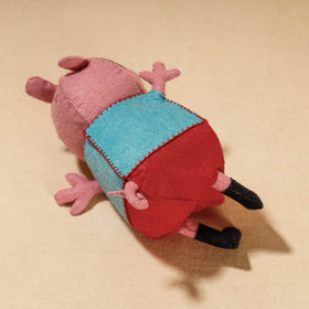  Buy Papa Piggie - Handmade Felt Work Stuffed Soft Toy 
