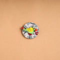  Parrot - Handmade Fabart Wooden Magnet 