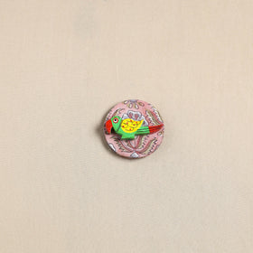  Parrot - Handmade Fabart Wooden Magnet 