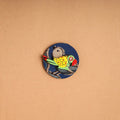  Parrot - Handmade Fabart Wooden Magnet 