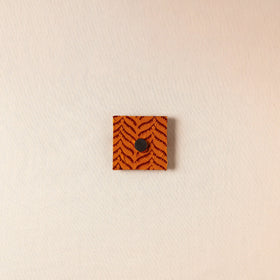  Parrot - Handmade Fabart Wooden Magnet 