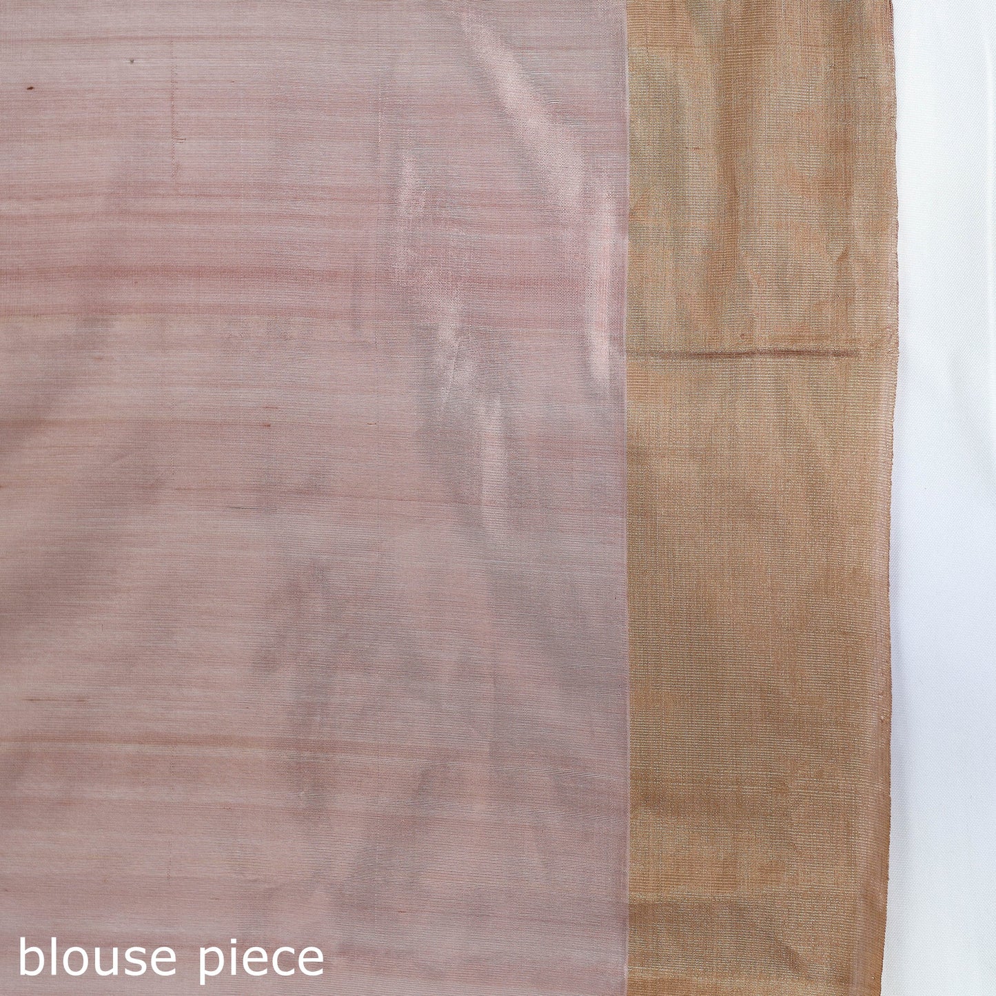 Buy Pastel Pink Handloom Zari Work Chanderi Silk Saree