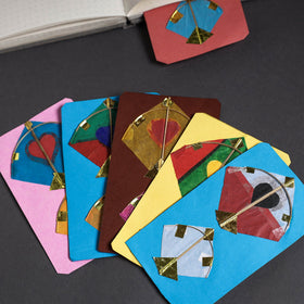 Buy पतंग Kite - Handmade Paper Work Bookmark (Set of 5) 