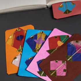 Buy पतंग Kite - Handmade Paper Work Bookmark (Set of 5) 