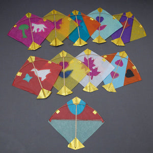  पतंग Kite - Handmade Paper Work Decor Item 