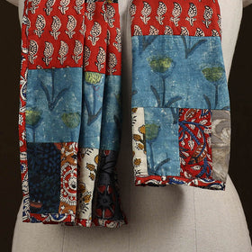 Patchwork cotton hand bagru stole 02 - handcrafted