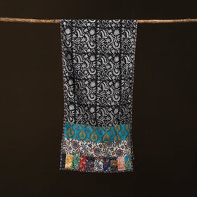 Patchwork cotton hand bagru stole 03 - handcrafted