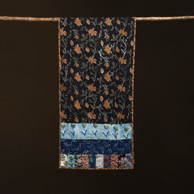 Patchwork cotton hand bagru stole 05 - handcrafted