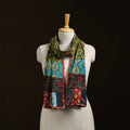 Patchwork cotton hand bagru stole 06 - handcrafted