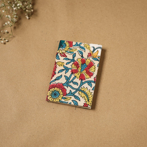 Patchwork fabric cover handmade paper notebook 124