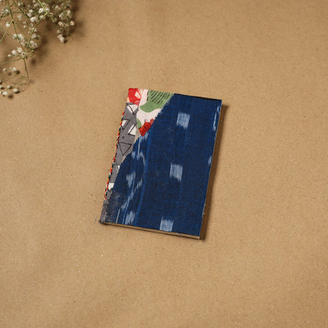 Patchwork fabric cover handmade paper notebook 133