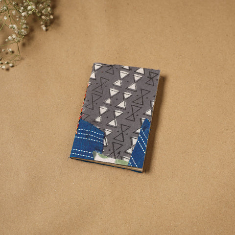 Patchwork fabric cover handmade paper notebook 141