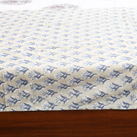 Patchwork hand double sanganeri bedsheet set (108 x 90 in)