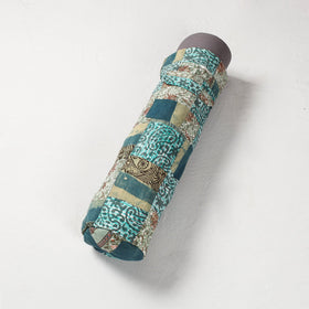 Green Patchwork Yoga Mat Bag by Jugaad 